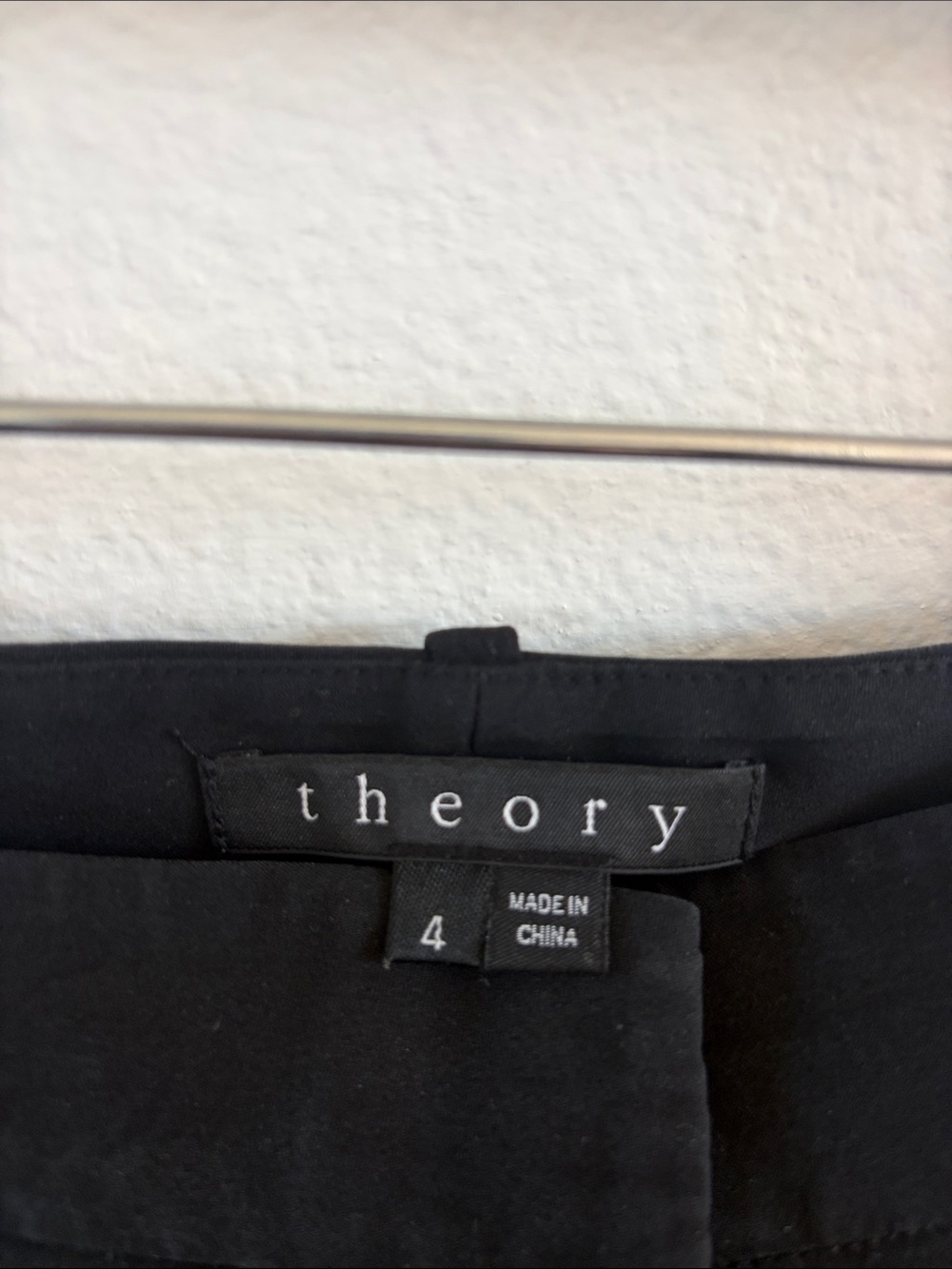 Theory Black Men's Dress Pants - Solid Black